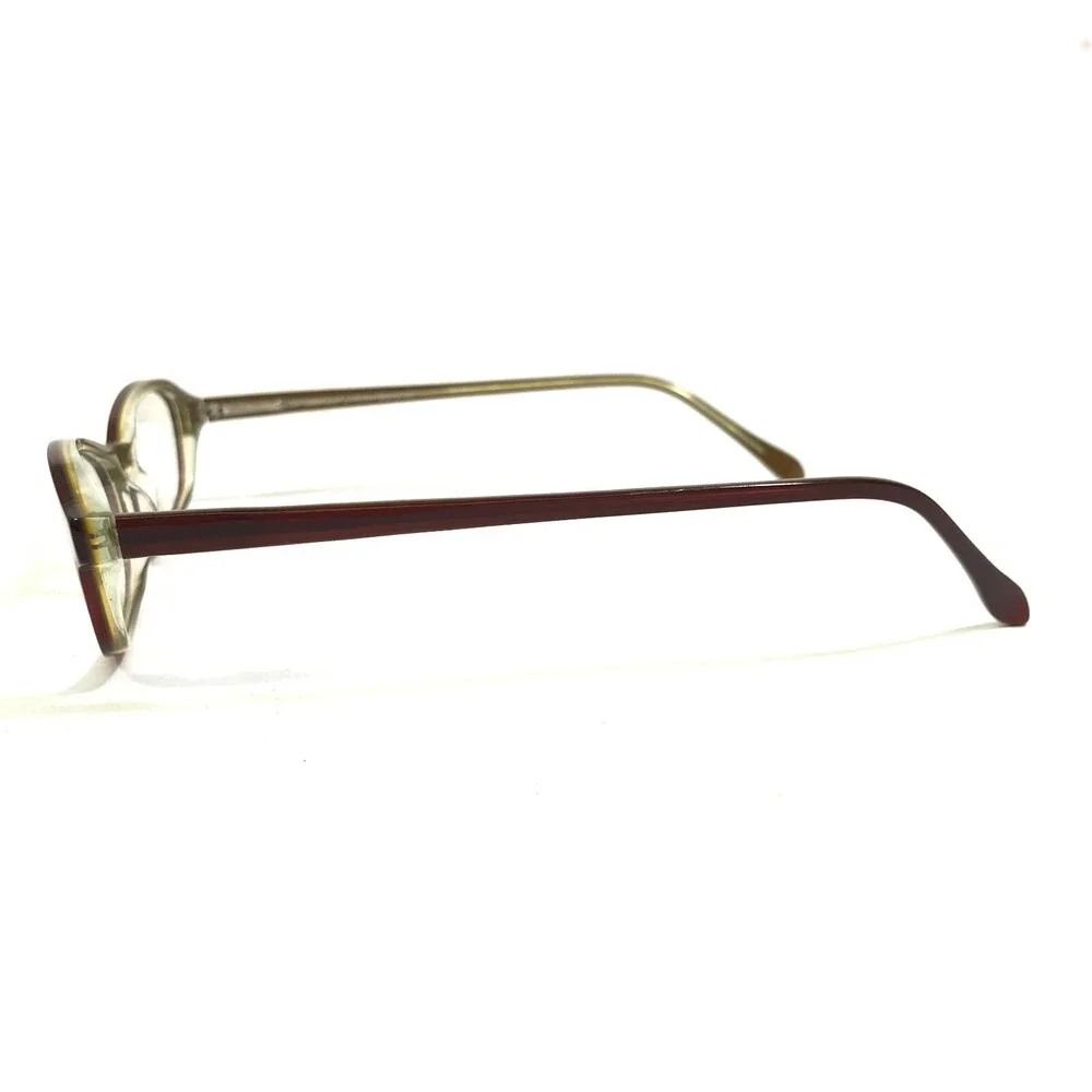 Baron Eyeglasses Frames BZ10 BG Burgundy Brown Red Rectangular 51-19-145